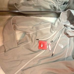 New with tags North Face lightweight fleece hoodie